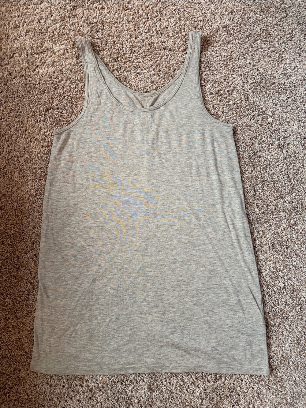 Mossimo Heathered Tan Super Soft Tank - XXL